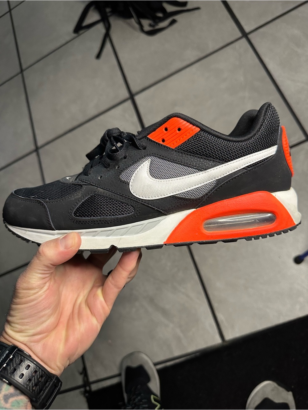 Nike Retro AirMax 90 Men’s Black/Orange/White